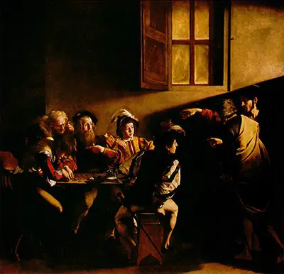 Calling of St Matthew Caravaggio
